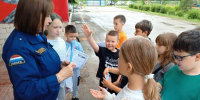 Занятие на тему: «Я знаю правила пожарной безопасности» в дошкольном образовательном учреждении посёлка Новоборский - Центр по делам гражданской обороны, пожарной безопасности и чрезвычайным ситуациям
