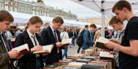 В Петербурге выпустили уникальную книгу о горожанах с помощью ИИ - Peterburg2.Ru