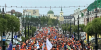 В Омске проходит Весенний полумарафон - ГТРК Иртыш