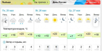Дожди, днем выше +20℃: прогноз погоды на начало новой недели в ЕАО - ИА Eaomedia.Ru