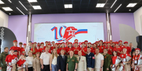 Представитель Росгвардии по Республике Мордовия поздравил юнармейцев с юбилейной датой - Росгвардия