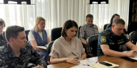 Офицер Росгвардии принял участие в совещании по вопросу обеспечения безопасности объектов образования в Тамбовской области - Росгвардия