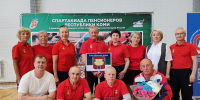 Команда Усть-Вымского района - победитель Спартакиады пенсионеров Коми - ИА Комиинформ