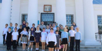 Экскурсия по родному храму для учащихся Мглинской СОШ №2 - Мглинское благочиние