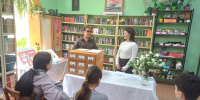 Библиографическая игра	 «Есть храм у книг – библиотека». Рыбачьевская сельская библиотека - Алуштинская ЦБС