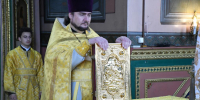 Владыка Максим возглавил Литургию в Вознесенском соборе - Елецкая епархия