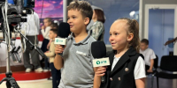 Первоклассники 54-й школы Ставрополя побывали на экскурсии в телестудии АТВмедиа - Вечерний Ставрополь