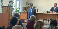 Депутат Госдумы Игорь Антропенко посетил с рабочим визитом Усть-Ишимский район - 12 канал