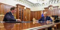 Владимир Путин и Виталий Хоценко обсудили статусность Омска и музей «Старина Сибирская» - Министерство культуры