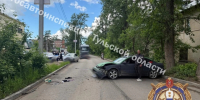 Два мальчика на мотоцикле столкнулись Volkswagen в Алексине: сейчас они в больнице - ИА Тульская пресса.Ru