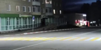 В Сухиничах появились новые проекционные переходы - Калужский перекрёсток