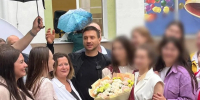 Сергей Лазарев приехал на последний звонок к нижегородским школьникам - ProGorodNN.Ru