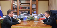 Дмитрий Артюхов и Александр Новак обсудили социально-экономическое развитие Ямала - ТРК Надым