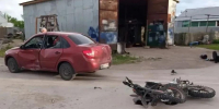 Водитель мотоцикла попал в больницу после ДТП с легковушкой в Шигонском районе - Волга Ньюс
