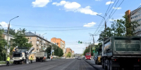 Работы на Красноармейском проспекте в Туле набирают обороты - Молодой коммунар