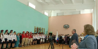 Временно исполняющий обязанности Министра государственного имущества Пензенской области Андрей Кудинов посетил последний звонок в школе № 1 города Спасска - Министерство ГосИмущества