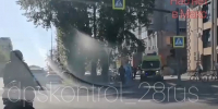 В Благовещенске автомобилистка сбила 12-летнюю девочку, переходившую дорогу на зеленый свет (ВИДЕО) - Asn24.Ru