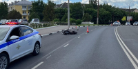 В Орле байкер протаранил столб - РИА 57