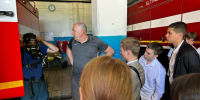В гостях у пожарных - Центр по делам гражданской обороны, пожарной безопасности и чрезвычайным ситуациям