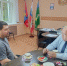 Состоялась встреча главы округа Сергея Охотникова с подполковником, командиром подразделения спецназначения, который является участником специальной военной операции и в настоящее время находится в краткосрочном отпуске. - Островский муниципальный район