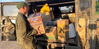 «Ангелы фронта» доставили грузы военным медикам и морским пехотинцам - News29.Ru