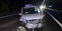 На подъезде к Липецку врезалась в отбойник «Лада Гранта» - Gorod48.ru