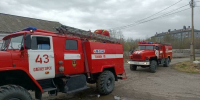 В помещении торгового центра в Оленегорске загорелись стройматериалы - Мурманский вестник