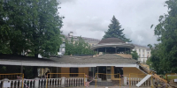В Калуге начали сносить ресторан на Театральной площади - Калужский перекрёсток
