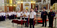Донской императора Александра III казачий кадетский корпус к окончанию учебного года получил памятный подарок от бойцов СВО - Администрация Ростовской области