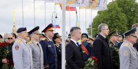 Руководитель ГСУ СК России по городу  Санкт-Петербургу принял участие в торжественной церемонии в честь 323-летия города - Следственный комитет
