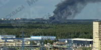 Пожар произошел на мебельном складе в Долгопрудном - M24.Ru