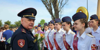 В Севастополе прошел последний звонок для выпускников класса Росгвардии - Росгвардия