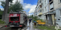 Две квартиры загорелись в пятиэтажке на Гарнизонном проезде - ИА Тульская пресса.Ru