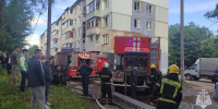 На Гарнизонном проезде пожарные спасли восемь человек из горящей пятиэтажки - ГТРК