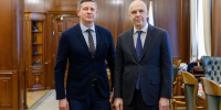 Рабочая встреча врио Губернатора Брянской области Егора Ковальчука с Министром финансов РФ Антоном Силуановым - Администрация области