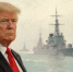 Дональд Трамп, военные корабли, ВМС США / Изображение сгенерировано ИИ GigaChat / amic.ru - ИА Амител