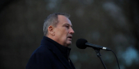 Александр Дрозденко обратился к ленинградцам по случаю Дня победы на реке Воронежка - Online47.Ru
