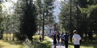 Спортивные площадки появляются на улицах Ямала благодаря участию во всероссийском голосовании за объекты благоустройства - ТРК Надым