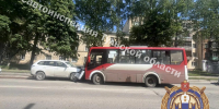 На улице Щегловская засека произошло дорожно-транспортное происшествие с пострадавшими. - ГТРК