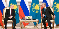 Путин отметил вклад Токаева по продвижению русского языка - M24.Ru