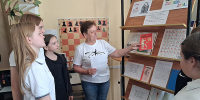 Селивановская сельская библиотека. Познавательный час "В начале было слово". - Щекинская МЦБ
