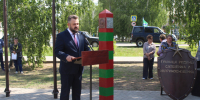 В Ключевском районе торжественно открыли памятное место пограничникам. - Ключевский район