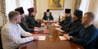Митрополит Корнилий возглавил совещание в епархиальном управлении - Архангельская епархия
