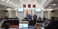 28 мая глава города Самары Иван Носков представил депутатам городской Думы отчет о работе за 2025 год. - НИА Самара