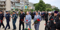 Сегодня в Астрахани состоялось торжественное мероприятие в честь 108-й годовщины образования Пограничной службы ФСБ России - МЧС России