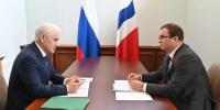 Виталий Хоценко обсудил с помощником председателя Правительства РФ восстановление после паводка севера региона и поддержку участников СВО - Газета Омский пригород