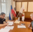 Исполняющий обязанности руководителя следственного управления провёл личный приём в госпитале для ветеранов войн - Следственное управление
