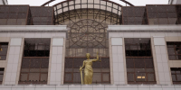 Проезд у Нижегородского облсуда открыли после утренней атаки БПЛА - НИА Нижний Новгород
