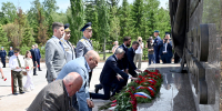 Анатолий Серышев принял участие в церемонии открытия мемориала сотрудникам органов безопасности - Газета Красное Знамя