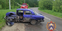 В Кимовском районе произошло дорожно-транспортное происшествие с участием легкового и грузового автомобилей. - ГТРК